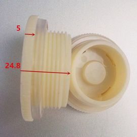 Customized ABS Plastic Thread Injection 18*1 Mm For Electrical Accessories